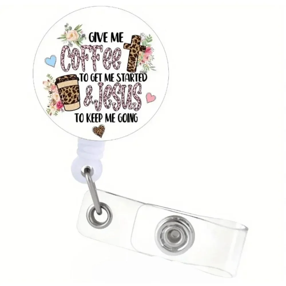 Ladies Coffee and Jesus Badge #2